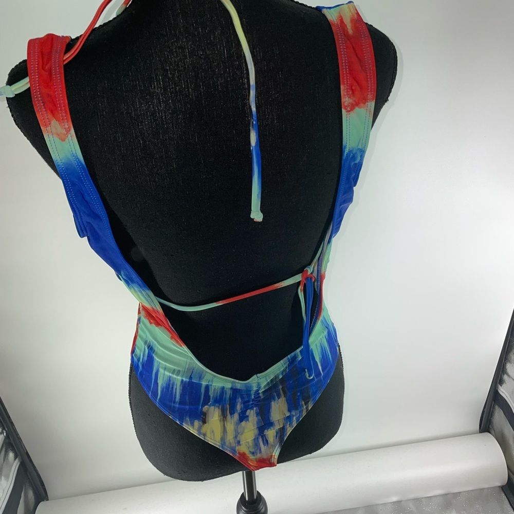 Two piece multi color bikini - Picture 4 of 4